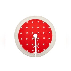 the tree skirt